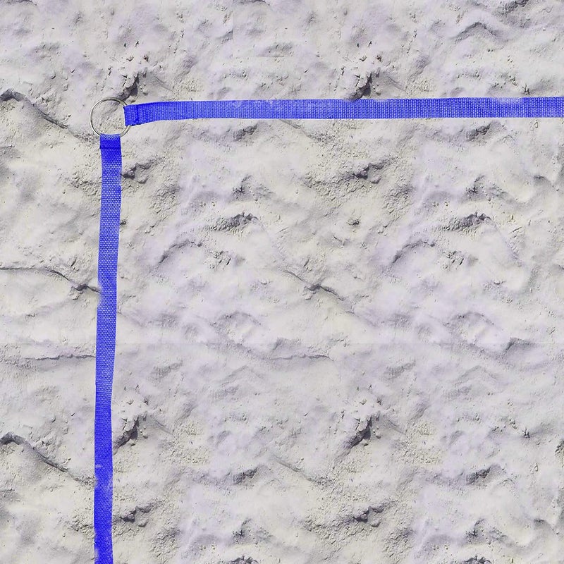 Park & Sun Sports Outdoor Volleyball Boundary Webbing with Ground Stakes - Adjustable Court Size - Image 3
